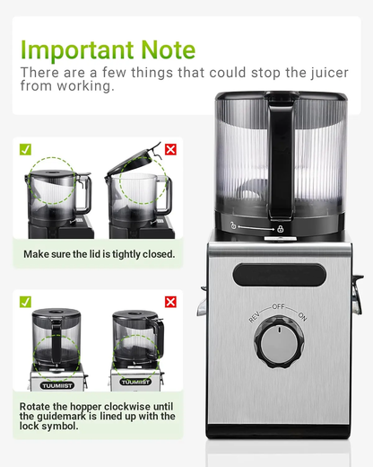 Ultra Premium Cold Press Juicer Pro