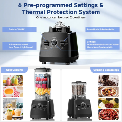 Advanced Multi-Function Pro Kitchen Blender System