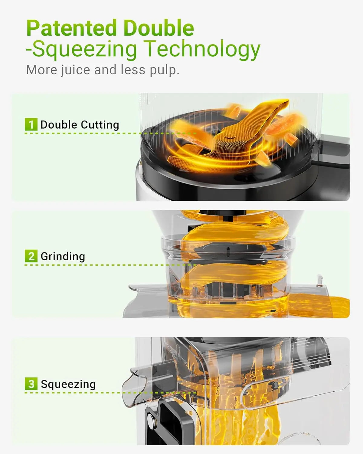 Ultra Premium Cold Press Juicer Pro