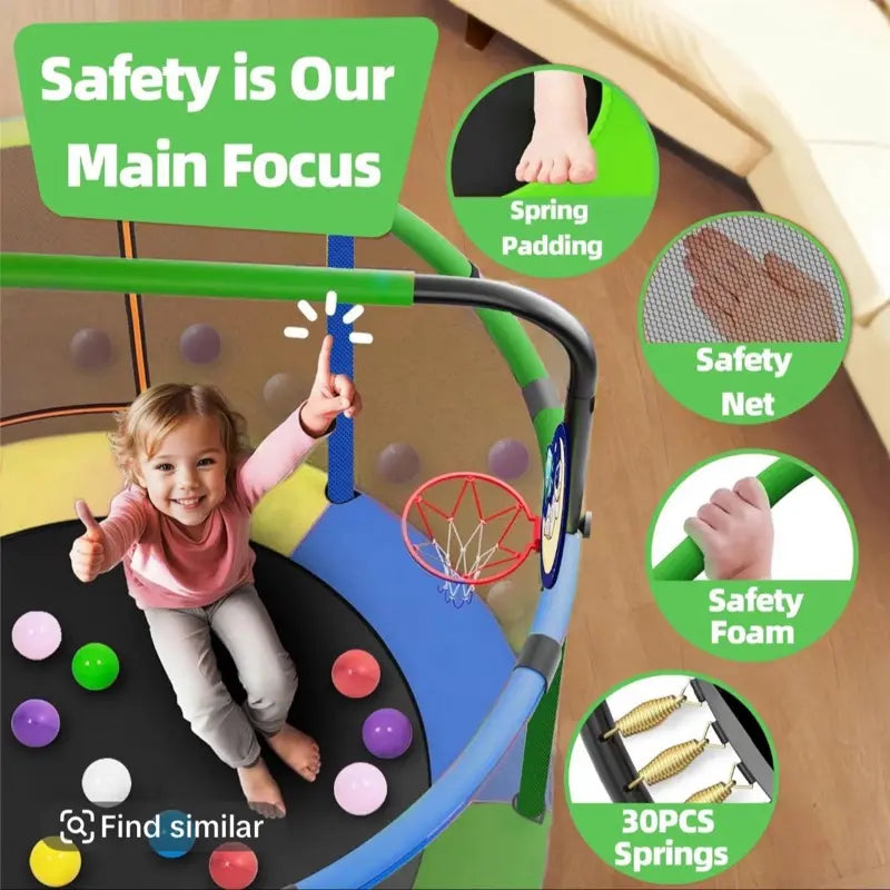 Ultimate SecureBounce Elite Kids Trampoline