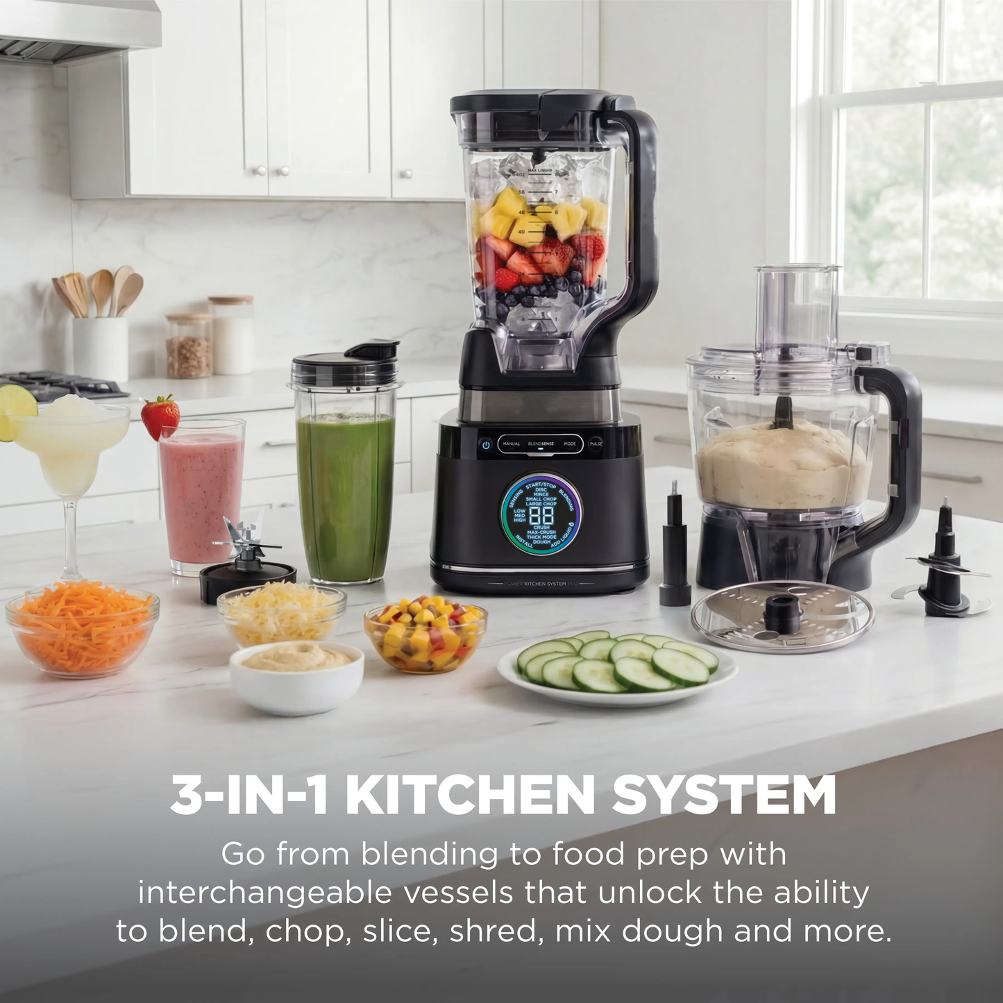 Enhanced Smart Kitchen Blender System